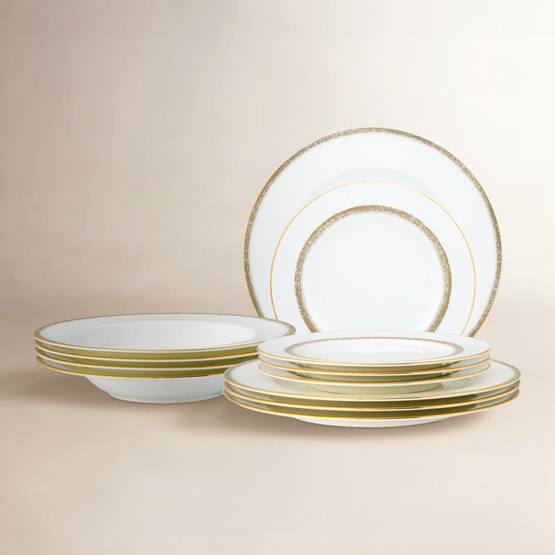 Noritake Haku 12-Piece Dinnerware Set, Service for 4 & Reviews